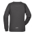 bluza – damska – Nel – bawełna – organiczna – poliester – premium – bez – kaptura – ciemnoszara - graphite – logo – XS - 3XL - crewneck