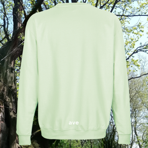 bluza - Sol - unisex - bawełna - organiczna - poliester - z - recyklingu - premium - XS - 3XL - bez - kaptura - jasnozielona - creamy - green - logo