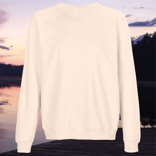 bluza - Sol - unisex - bawełna - organiczna - poliester - z - recyklingu - premium - XS - 3XL - bez - kaptura - jasnoróżowa - creamy - pink
