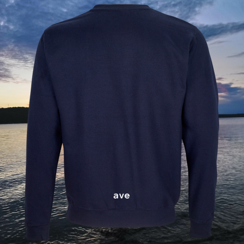 bluza - Sol - unisex - bawełna - organiczna - poliester - z - recyklingu - premium - XS - 5XL - bez - kaptura - granatowa - french - navy - logo