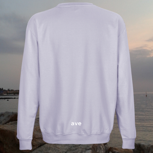 bluza - Sol - unisex - bawełna - organiczna - poliester - z - recyklingu - premium - XS - 3XL - bez - kaptura - liliowa - lilac - logo