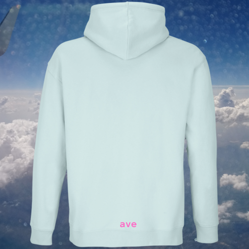 bluza - Angel - unisex - bawełna - organiczna - poliester - z - recyklingu - premium - z - kapturem - jasnoniebieska - arctic - blue - XXS - 3XL - logo