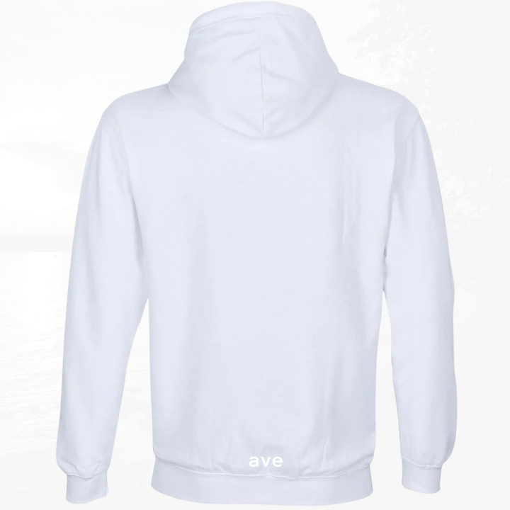 bluza - Angel - unisex - bawełna - organiczna - poliester - z - recyklingu - premium - z - kapturem - jasnoniebieska - kremowa - creamy - blue - XXS - 3XL - logo
