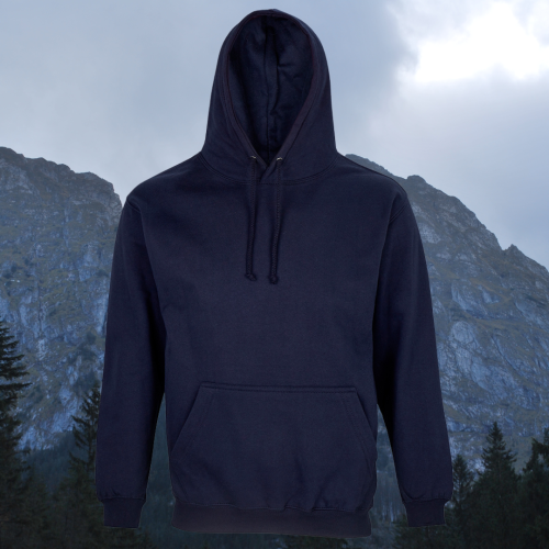 bluza - Angel - unisex - bawełna - organiczna - poliester - z - recyklingu - premium - z - kapturem - granatowa - french - navy - XXS - 5XL