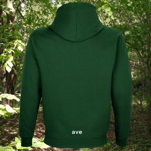 bluza - Angel - unisex - bawełna - organiczna - poliester - z - recyklingu - premium - z - kapturem - zielona - bottle - green - XXS - 5XL - logo
