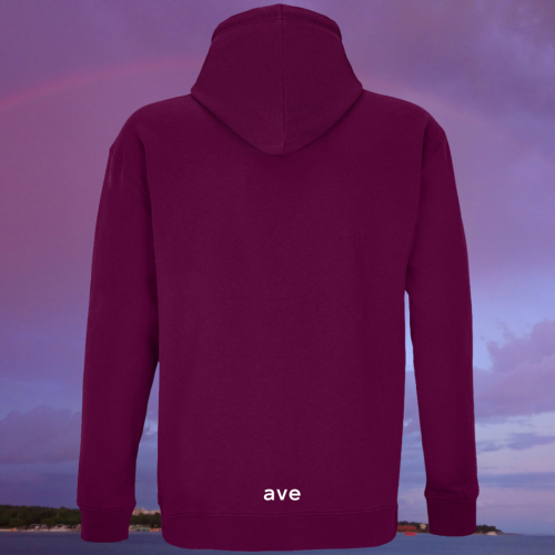 bluza - Angel - unisex - bawełna - organiczna - poliester - z - recyklingu - premium - z - kapturem - fioletowa - astral - purple - XXS - 3XL - logo