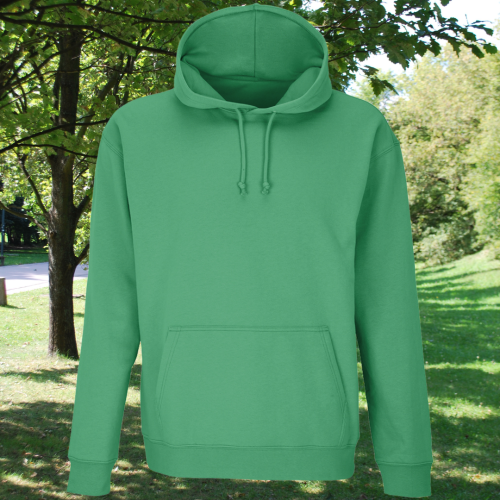 bluza - Angel - unisex - bawełna - organiczna - poliester - z - recyklingu - premium - z - kapturem - zielona - spring - green - XXS - 3XL