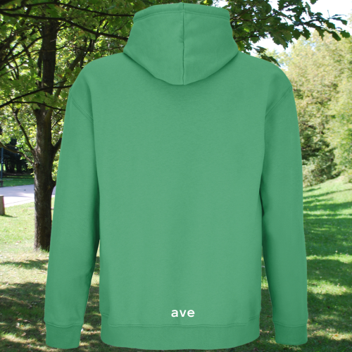 bluza - Angel - unisex - bawełna - organiczna - poliester - z - recyklingu - premium - z - kapturem - zielona - spring - green - XXS - 3XL - logo