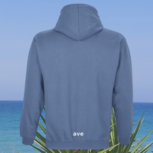 bluza - Angel - unisex - bawełna - organiczna - poliester - z - recyklingu - premium-z-kapturem - niebieska - blue - XXS - 3XL - logo