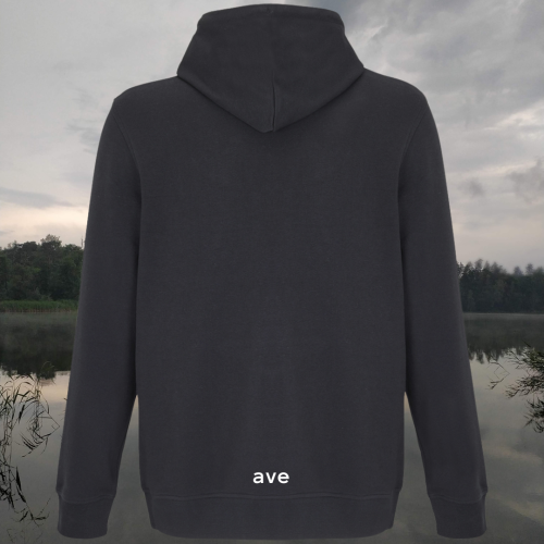 bluza – Noa – unisex – bawełna – organiczna – poliester – z – recyklingu – premium – z – kapturem – czarna - black - XS - 3XL - logo