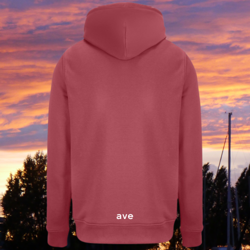 bluza – Noa – unisex – bawełna – organiczna – poliester – z – recyklingu – premium – z – kapturem – różowa - pink - folk - XS - 3XL - logo