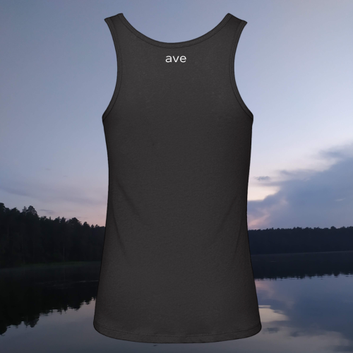 tank – top – damski - Lena – bawełna – organiczna – premium – czarny - black – XS – XXL – koszulka - na – ramiączka - logo
