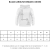 wymiary – biała - white – bluza – Caroline – unisex – organic – premium – kaptur - kołnierz – XS - 3XL