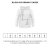 wymiary – biała - white – bluza – Ave – unisex – organic – premium – z – kapturem – XS - 3XL