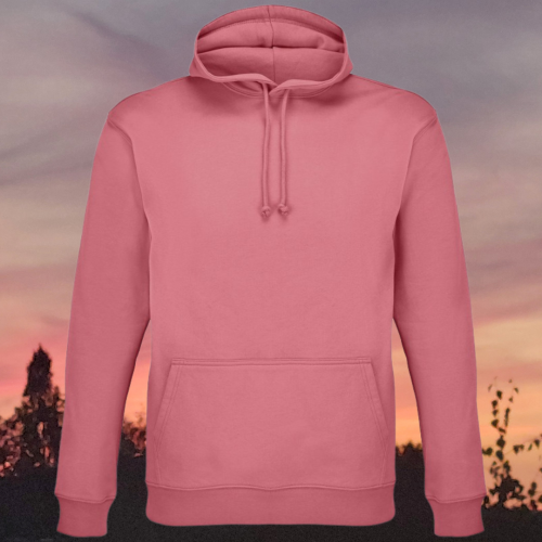 bluza - Angel - unisex - bawełna - organiczna - poliester - z - recyklingu - premium - z - kapturem - różowa - pink - XXS - 3XL