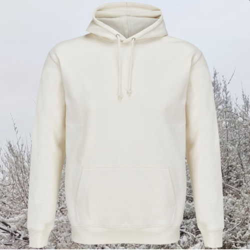 bluza - Angel - unisex - bawełna - organiczna - poliester - z - recyklingu - premium - z - kapturem - biała - off - white - XXS - 3XL
