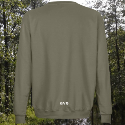 bluza - Sol - unisex - bawełna - organiczna - poliester - z - recyklingu - premium - XS - 3XL - bez - kaptura - zielona - army - logo