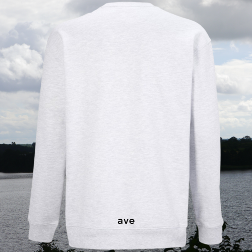 bluza - Sol - unisex - bawełna - organiczna - poliester - z - recyklingu - premium - XS - 3XL - bez - kaptura - jasnoszara - ash - logo