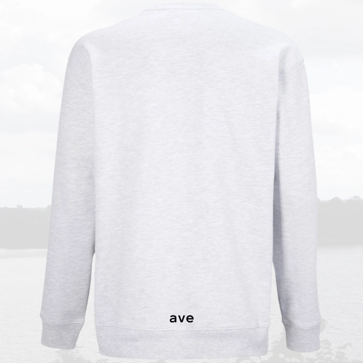 bluza - Sol - unisex - bawełna - organiczna - poliester - z - recyklingu - premium - XS - 3XL - bez - kaptura - jasnoszara - ash - logo