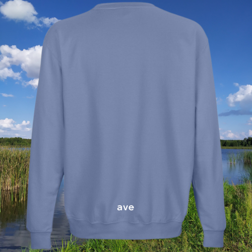 bluza - Sol - unisex - bawełna - organiczna - poliester - z - recyklingu - premium - XS - 3XL - bez - kaptura - niebieska - blue - logo