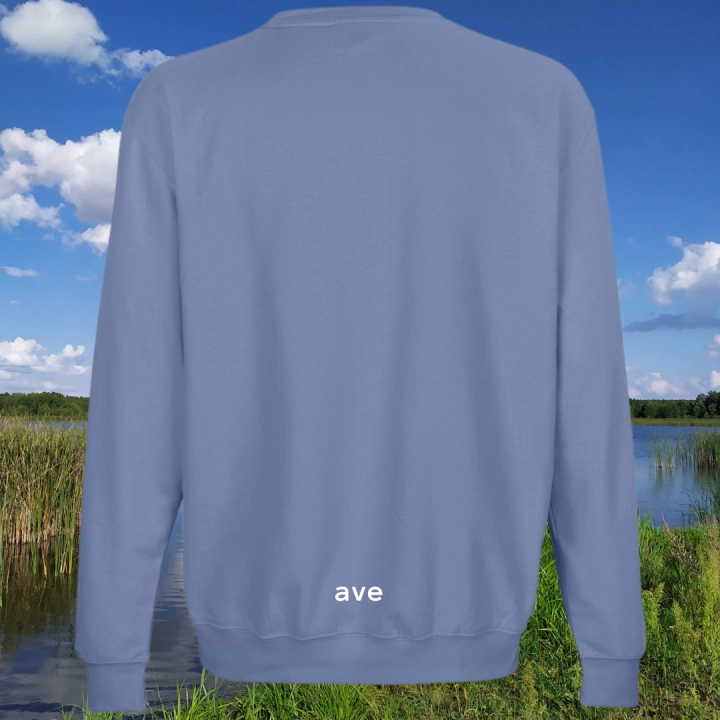 bluza - Sol - unisex - bawełna - organiczna - poliester - z - recyklingu - premium - XS - 3XL - bez - kaptura - niebieska - blue - logo