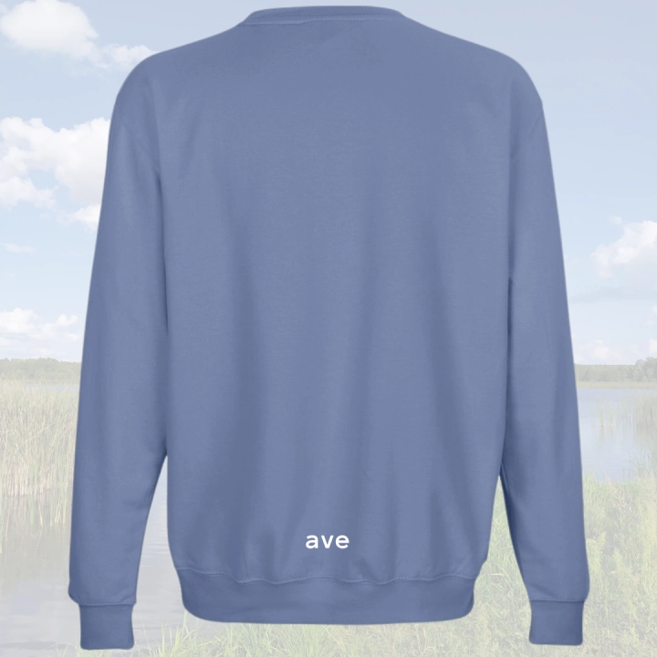bluza - Sol - unisex - bawełna - organiczna - poliester - z - recyklingu - premium - XS - 3XL - bez - kaptura - niebieska - blue - logo