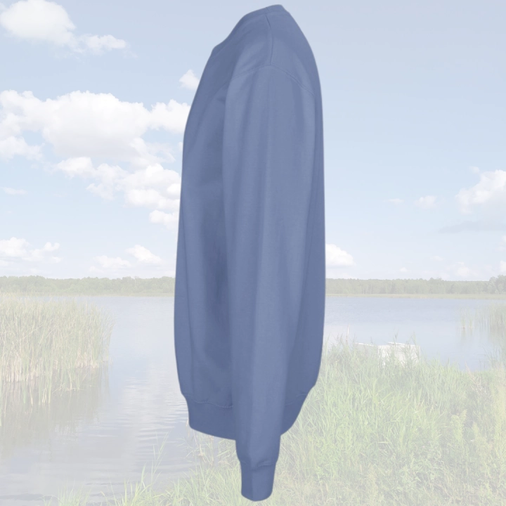 bluza - Sol - unisex - bawełna - organiczna - poliester - z - recyklingu - premium - XS - 3XL - bez - kaptura - niebieska - blue