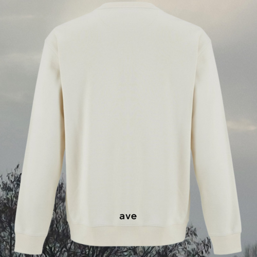 bluza - Sol - unisex - bawełna - organiczna - poliester - z - recyklingu - premium - XS - 3XL - bez - kaptura - kremowa - natural - logo