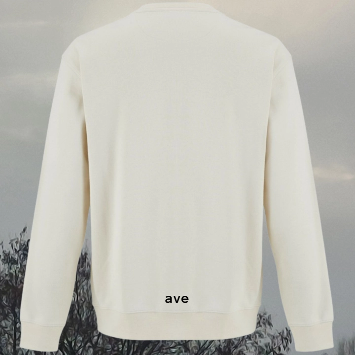 bluza - Sol - unisex - bawełna - organiczna - poliester - z - recyklingu - premium - XS - 3XL - bez - kaptura - kremowa - natural - logo