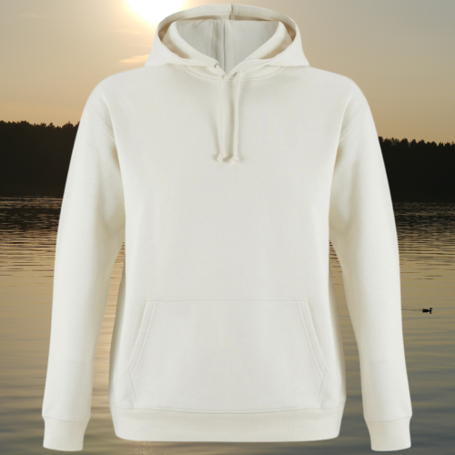 bluza - Angel - unisex - bawełna - organiczna - poliester - z - recyklingu - premium - z - kapturem - beżowa - natural - XXS - 3XL