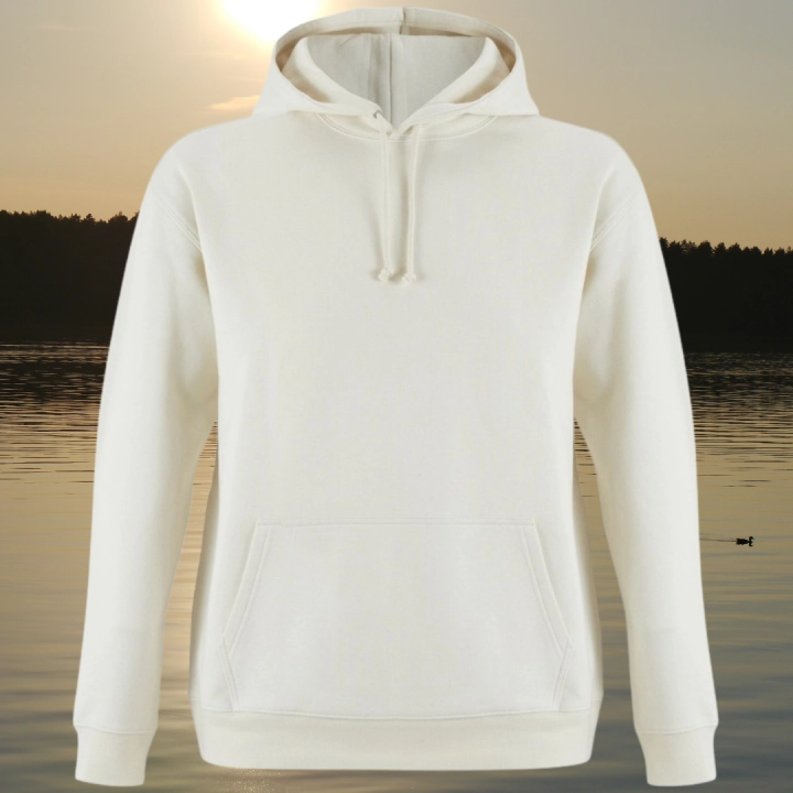 bluza - Angel - unisex - bawełna - organiczna - poliester - z - recyklingu - premium - z - kapturem - beżowa - natural - XXS - 3XL