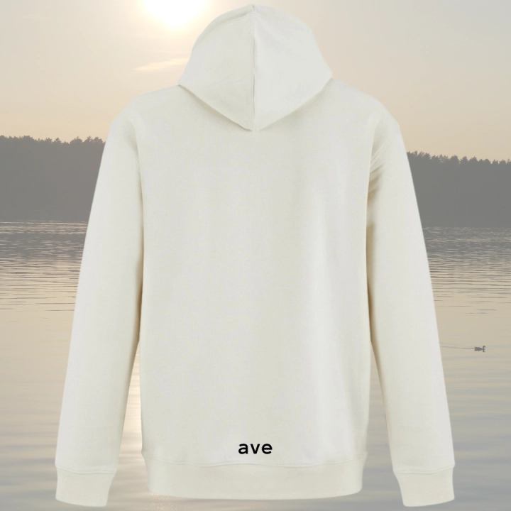 bluza - Angel - unisex - bawełna - organiczna - poliester - z - recyklingu - premium - z - kapturem - beżowa - natural - XXS - 3XL - logo