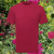 T-shirt – unisex – organic - Vibe – bawełna – organiczna – premium – ciemnoróżowy - cranberry – S – 3XL –koszulka - przód